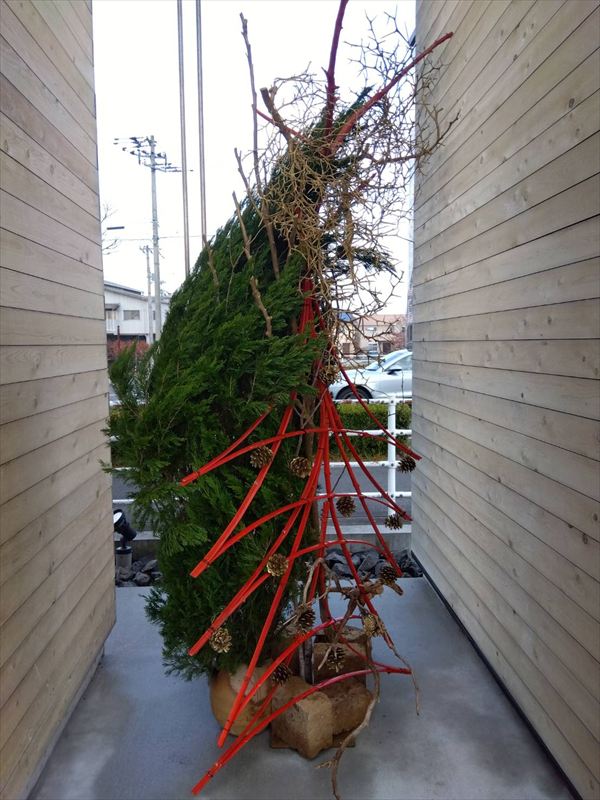 高松店のクリスマスツリー