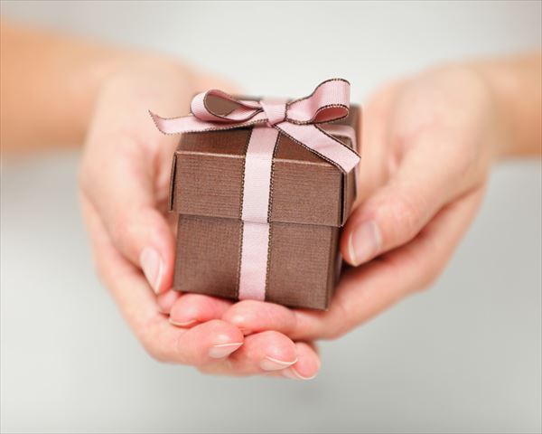 中学生からの贈り物